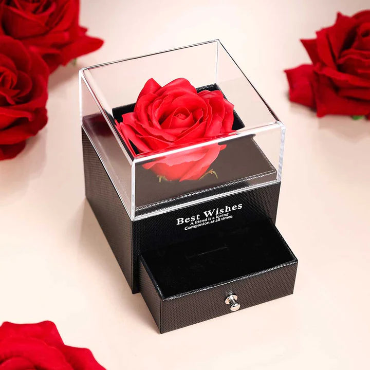 Caixa de Presente Rosa Encantada